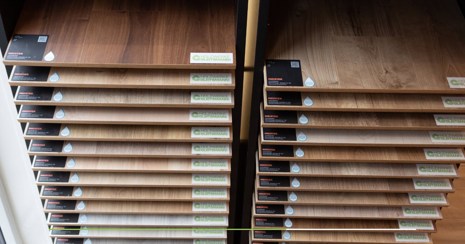 Verschiedene Optiken an Laminatböden