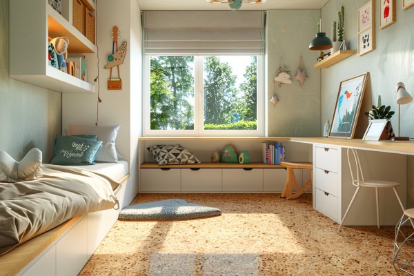 Korkboden für das Kinderzimmer zum Kaufen